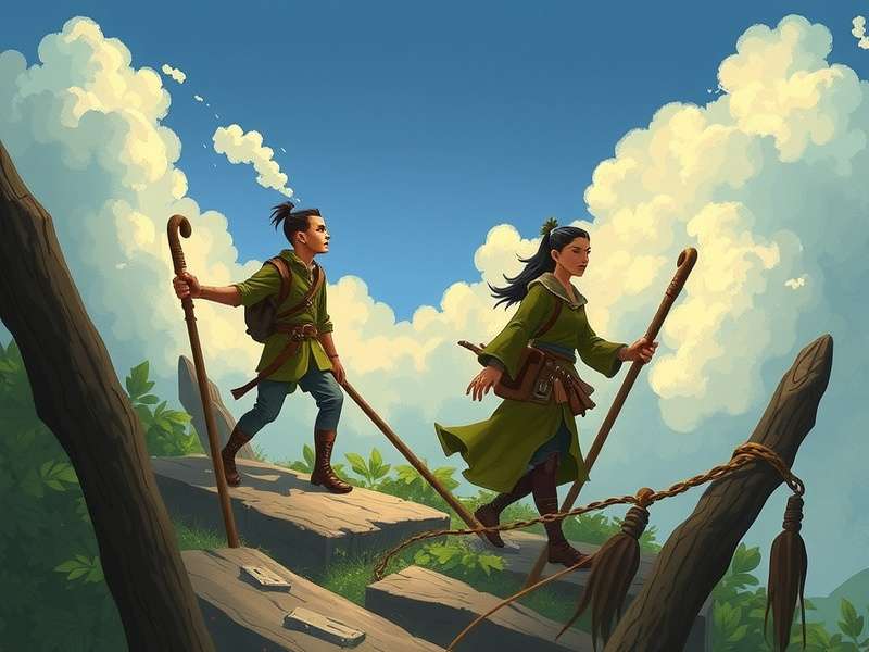 Leafy Warrior Chronicles Game Cover - Desi Fantasy RPG for Indian Gamers